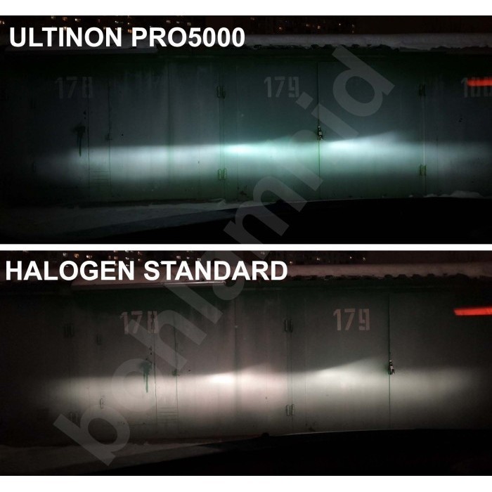 Lampu Led Philips Ultinon H4 Hi/Lo Pro5000 Pro 5000 Headlamp