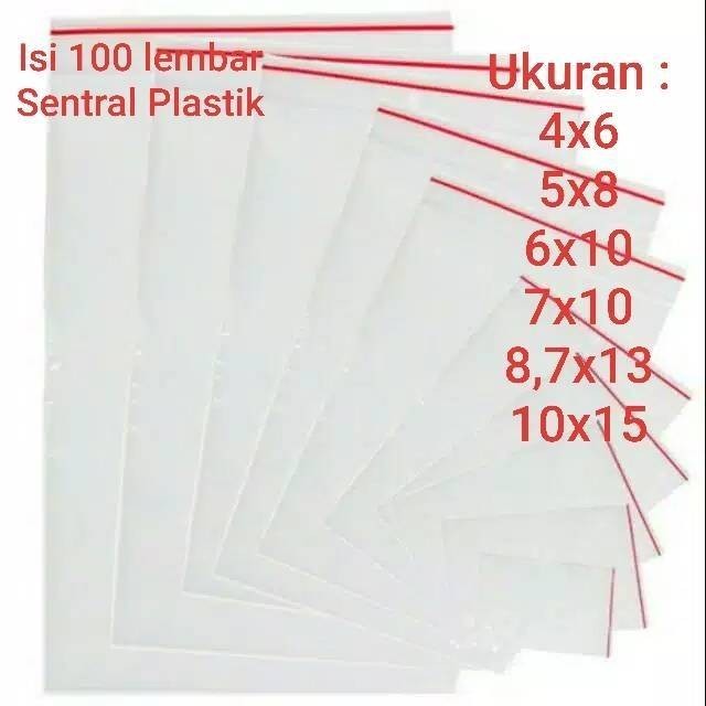 Victory Seed - Plastik Klip Ziplock Uk 7x10 (Isi 100 Lembar)