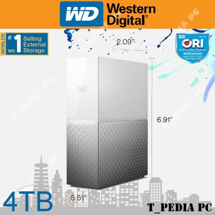 Wd My Cloud Home 4Tb / Personal Cloud 4Tb