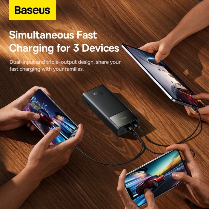 Baseus 30000Mah Super Fast Charging 22.5W Power Bank Quick Charge Pd