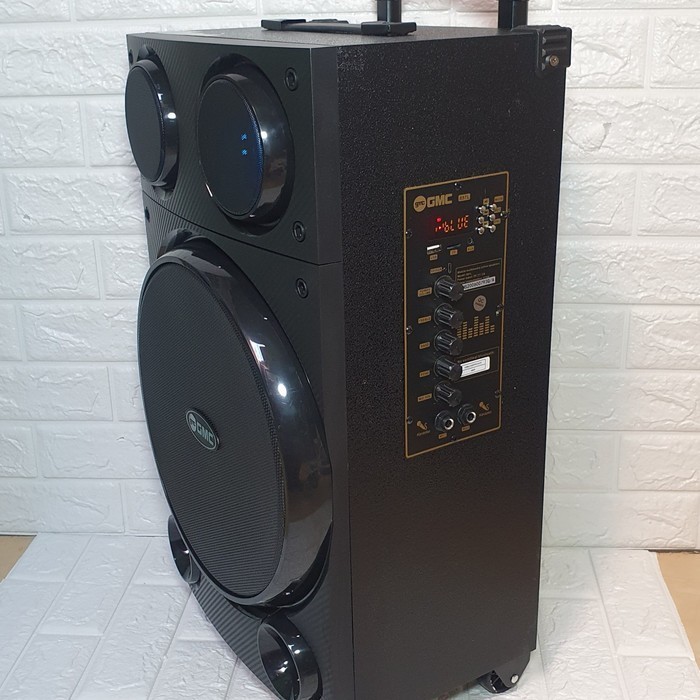 Gmc 897L Speaker Portable Bluetooth Karaoke Extra Power Garansi Resmi Termurah Terlaris Promo