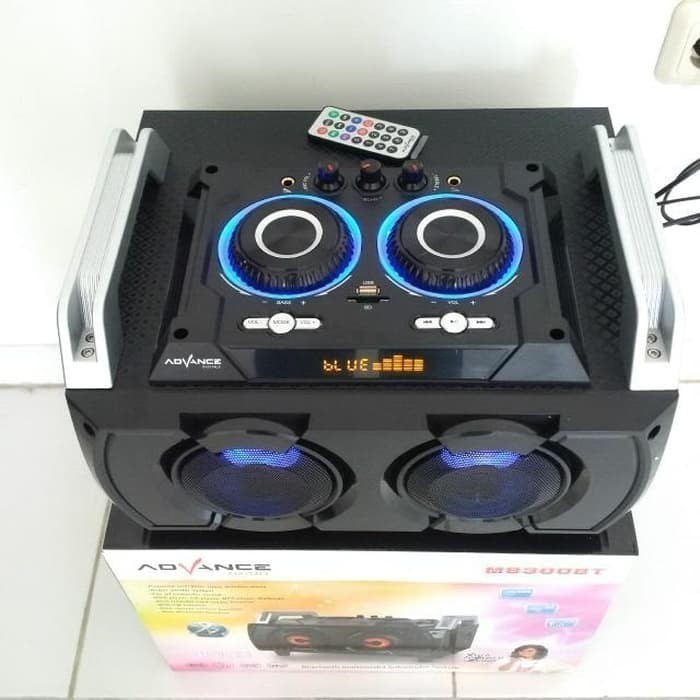 Speaker Bluetooth Advance M8300Bt Hi Fi Speaker Karaoke Original Termurah Terlaris Promo