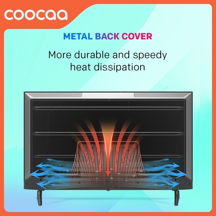 Coocaa 55 Inch Smart Tv - Digital Tv - 4Kuhd - Wifi (Coocaa 55S3U Pro) Termurah Terlaris Promo