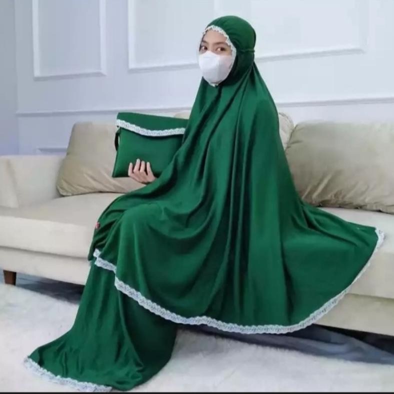 Baru Mukena Anak Perempuan // Mukena Anak Perempuan Umur 6 - 12 Tahun// Mukena Polos Anak Anak Promo