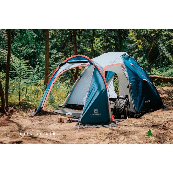 Consina Impian 4 Extra Tenda Camping Keluarga 4 Orang
