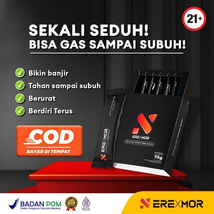 EREXMOR - MINUMAN STAMINA PRIA - PRIVASI TERJAMIN
