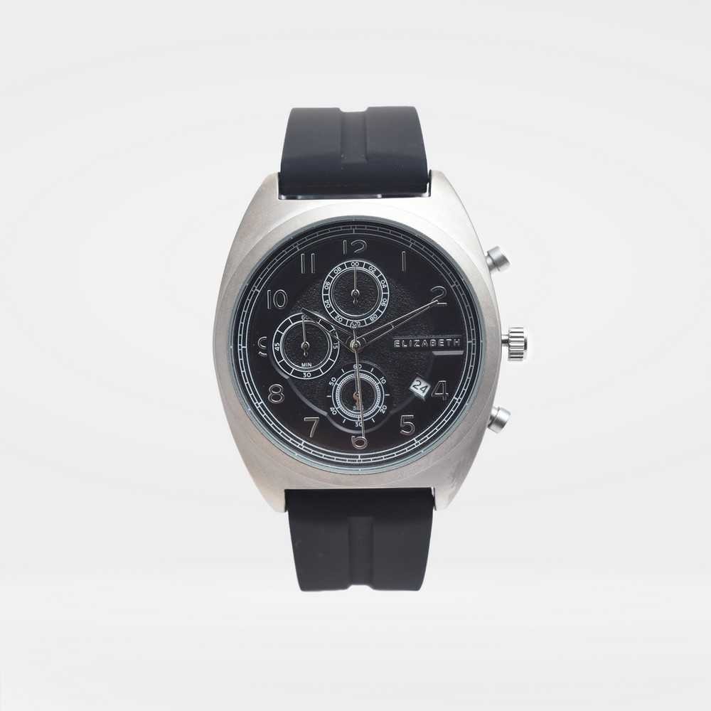 Jam Tangan Pria Elizabeth – Rubber Strap 2208-0098