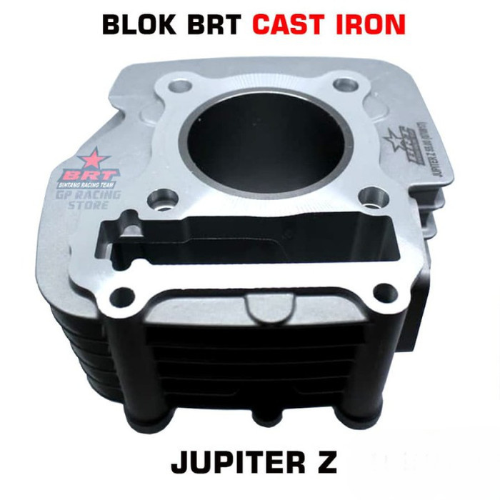 Blok Brt Jupiter Z - Bore Up 130Cc - Bahan Cast Iron