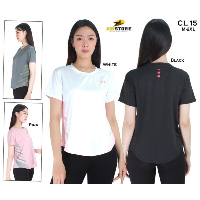 Baju Olahraga Wanita Pakaian Olahraga Wanita Kaos Dry Fit