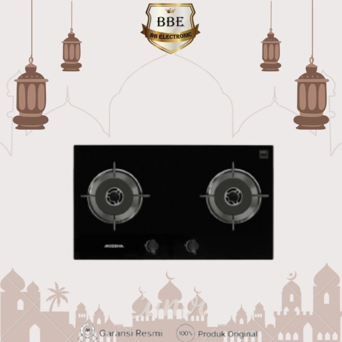 Modena Bh 5725 Lo - Kompor Tanam 2 Tungku Bh5725 Lo/ Bh 5725Lo