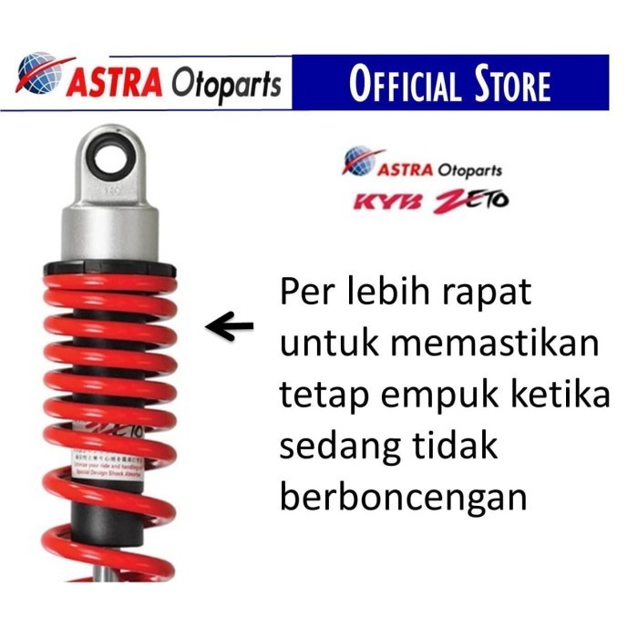 Shock Breaker Belakang Kayaba Kyb Zeto Vario 125 Dan Beat Fi