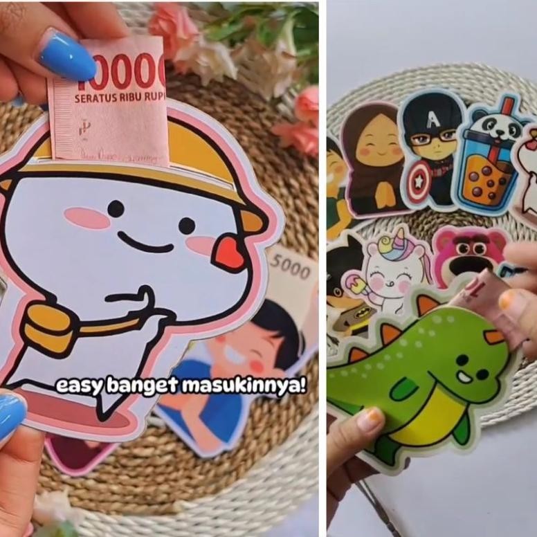 

Extra (Isi 10 Pcs Mix) Amplop Lebaran 3D Premium Bisa Pilih Karakter Harga Discount