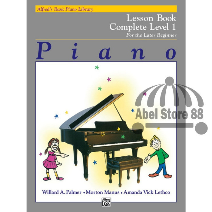 

Alfred Lesson Book Complete Level 1Level 2-3 For Later Beginner Buku
