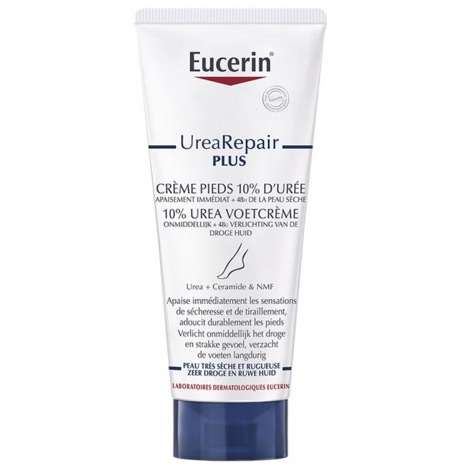 Eucerin Urearepair Plus 10% Urea Repairing Foot Cream 100Ml