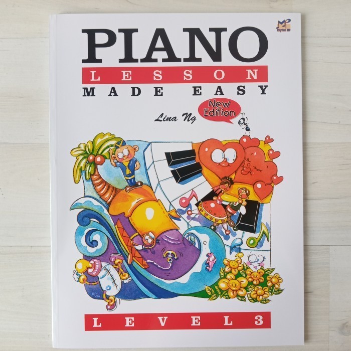 

Buku Piano Lesson Made Easy Level 3 Lina Ng - Piano Pemula Anak