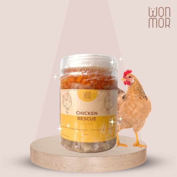 

Wonmor - Chicken Rescue - Soup For Dogs - Sup Ayam Untuk Anjing Sehat