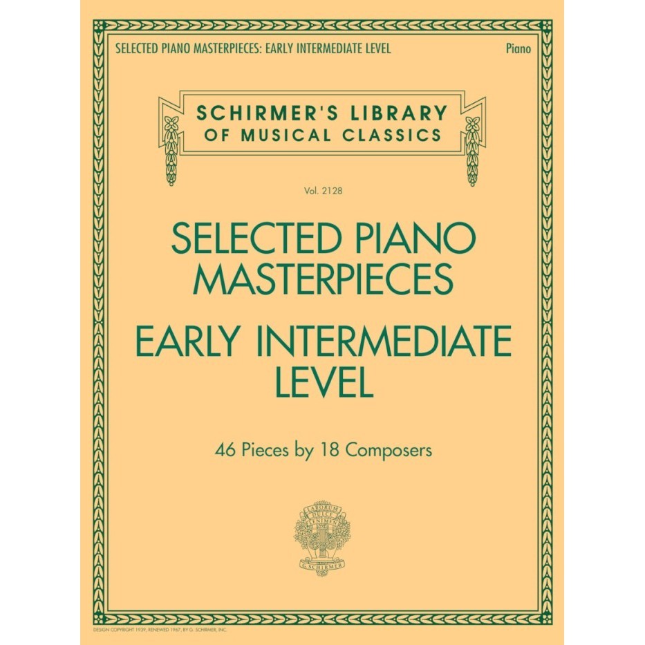 

Seleceted Piano Masterpieces - Early Intermediate Level
