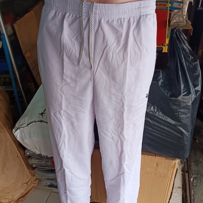 Celana Training Pria/Wanita Athlet Putih Polos