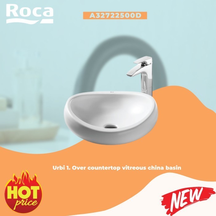 Roca Wastafel Over Countertop Basins - Urbi 1