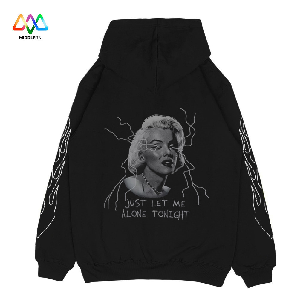 [BEST DEAL] Middleits - Sweater BASIC/LOKAL Hoodie Original Middleits Pullover Marilyn Monroe Hoodie