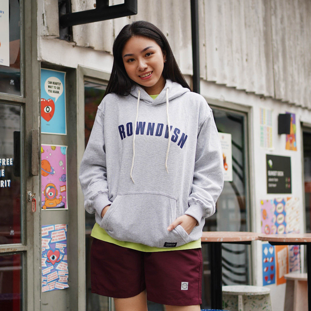 [BEST DEAL] Rown Division Official Pullover Hoodie - Rowndvsn Jaket Pagosa Abu Misty Atau Dark Grey