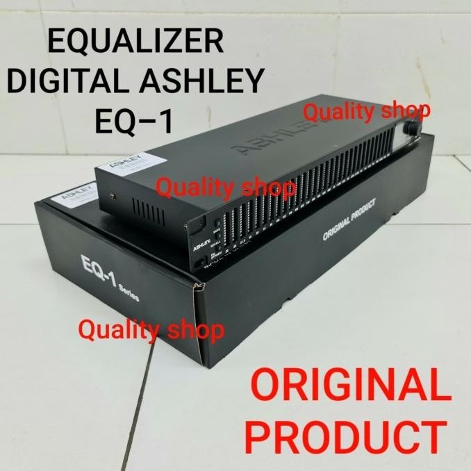 Sale Equalizer Equaliser Digital Ashley Eq1 Eq 1 Original Ashley Termurah Terlaris