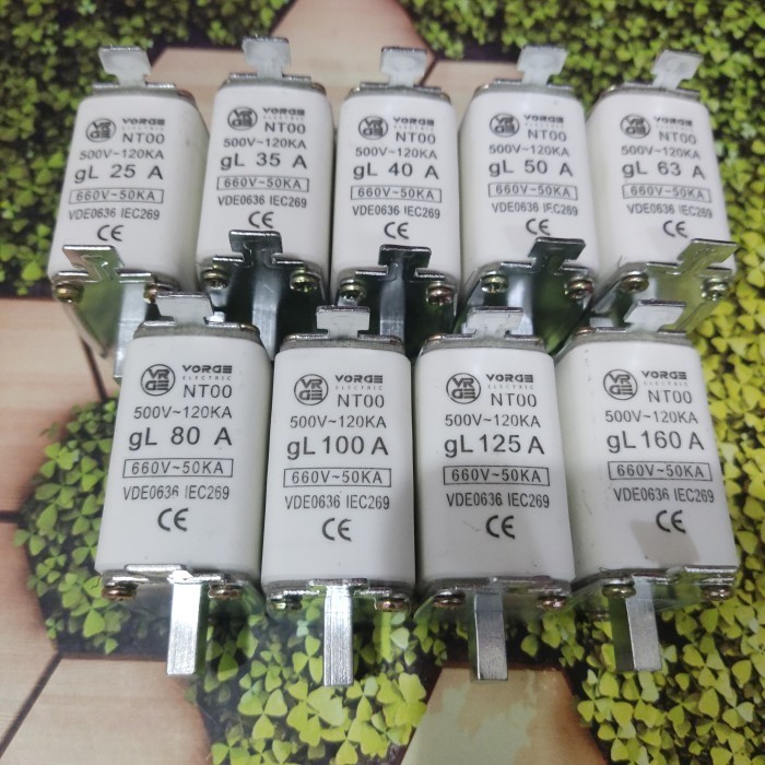 READY NH Fuse / NT Fuse FORT NH-00 24A 35A 40A 50A 63A 80A 100A 125A 160A