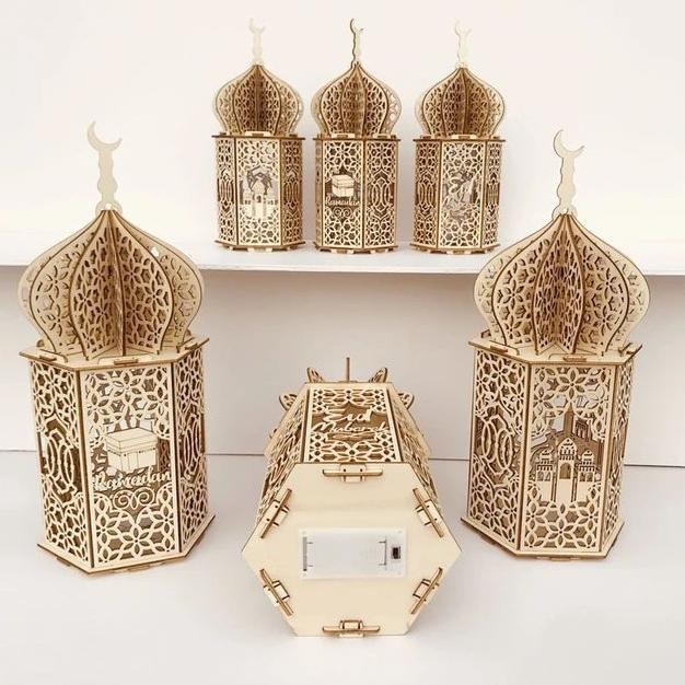 CR - Tempat Lilin Model Lentera Gantung Gaya Maroko Vintage Modern Untuk Dekorasi Ramadhan TERLARIS