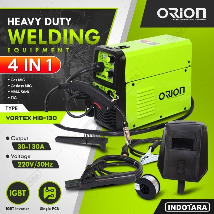 Mesin Las Orion Mesin Las Mig Orion - Vortex Mig-130 Termurah Terlaris Promo