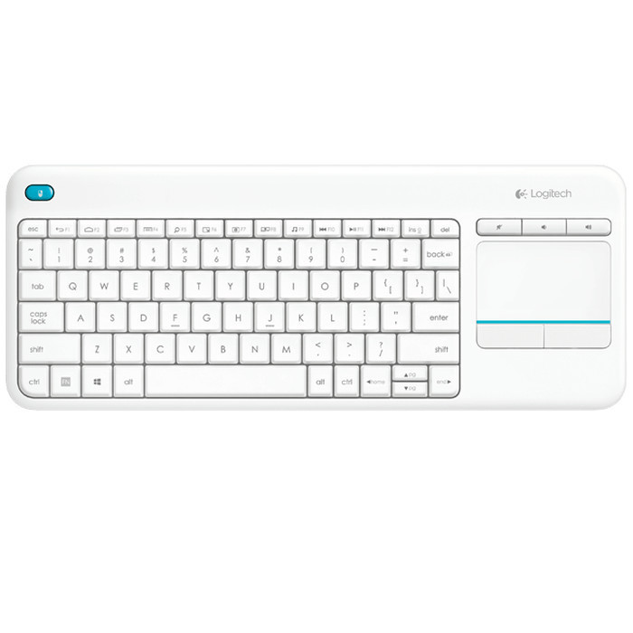 Keyboard Logitech Wireless Touch K400R Plus - Garansi Resmi