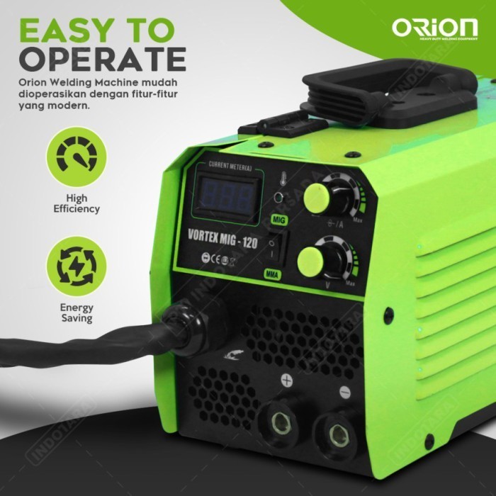 Mesin Las Orion Mesin Las Mig Orion - Vortex Mig120 Termurah Terlaris Promo