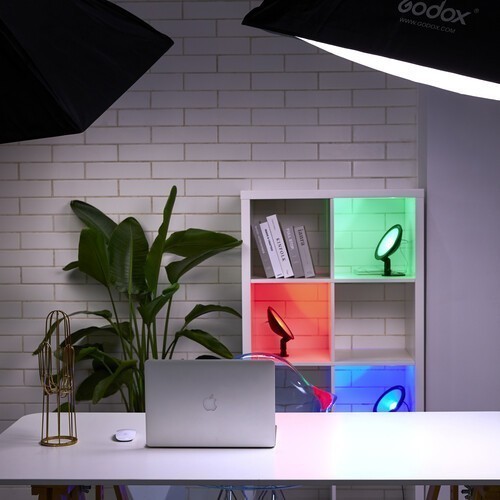 Godox Cl10 Led / Cl 10 Led Webcasting Ambient Light Rgb Ori Resmi