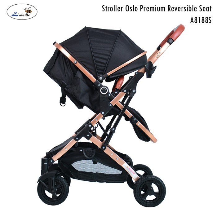 Labeille A8188S Stroller Bayi Oslo Premium Reversible Kereta Dorong