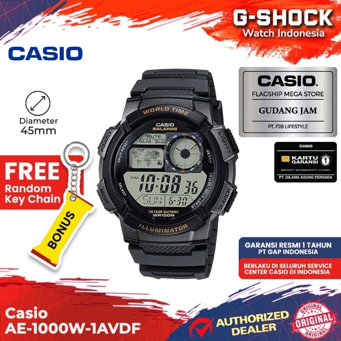 Casio General Ae-1000W-1Avdf Ae-1000W Ae-1000 Ae1000W Ae 1000W