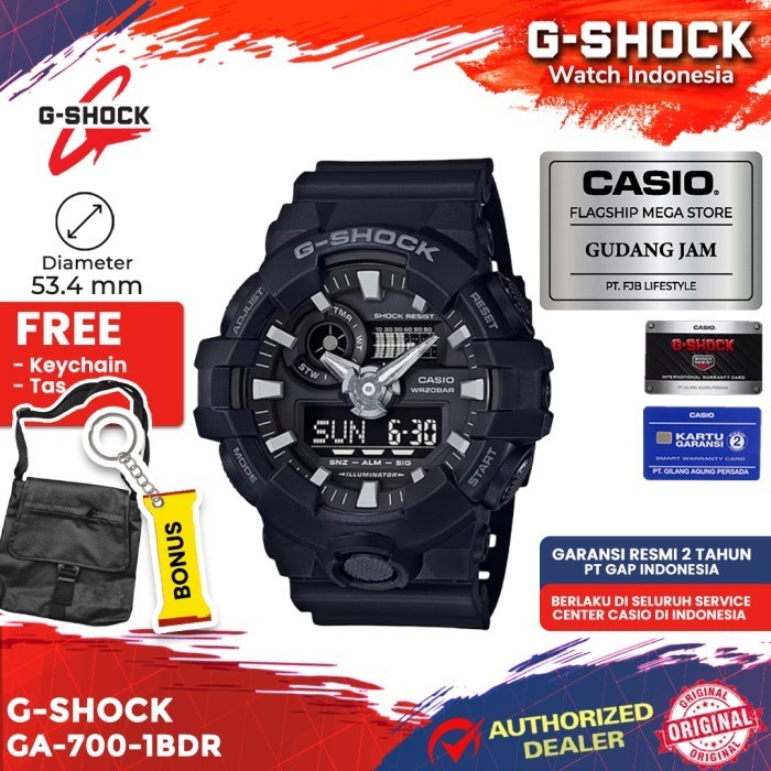 G-Shock Gshock Ga-700-1Bdr Ga-700-1B Ga-700 Ga700 Ga 700