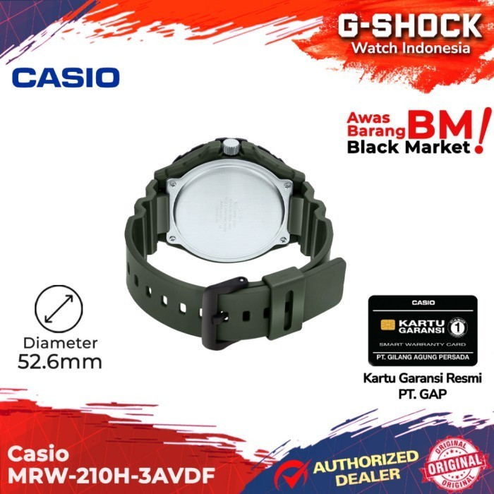 Casio General Mrw-210H-3Avdf Mrw-210H Mrw-210 Mrw210H Mrw 210H