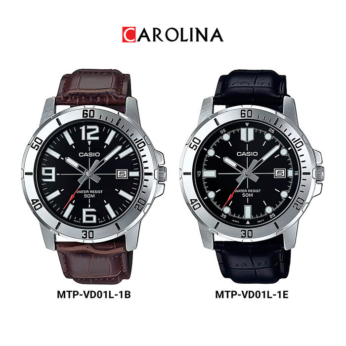 Jam Tangan Pria Casio General Mtp-Vd01L-1B