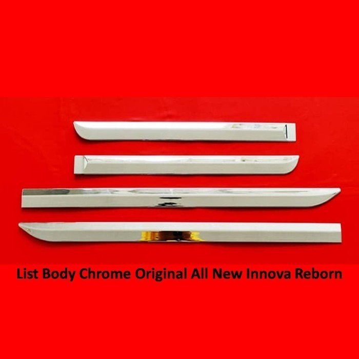 List Body Chrome Original All New Innova Reborn 2016 - 2018