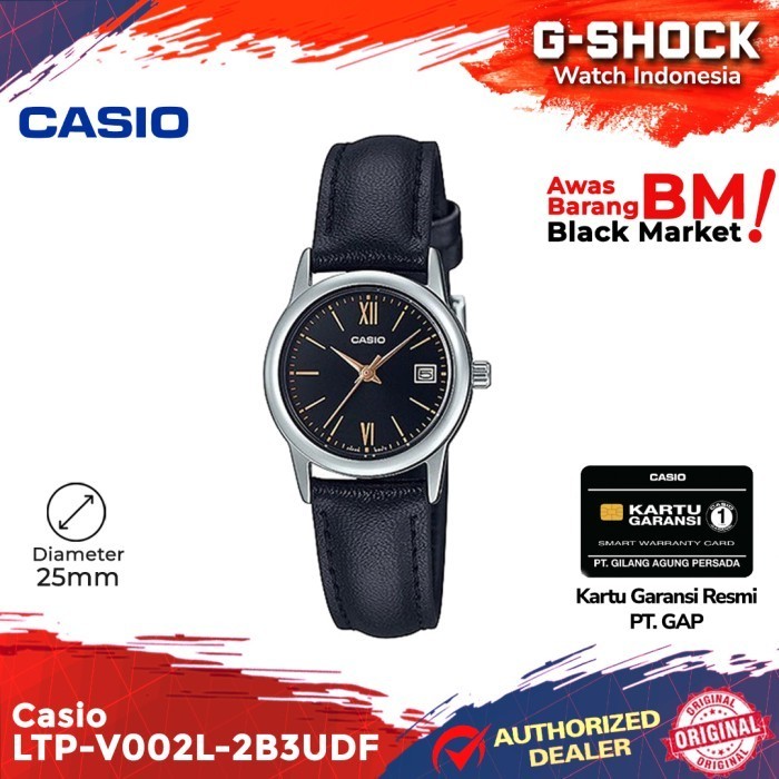 Casio General Ltp-V002L-1B3Udf Ltp-V002L Ltp-V002 Ltpv002L Ltp V002L Termurah Terlaris Promo
