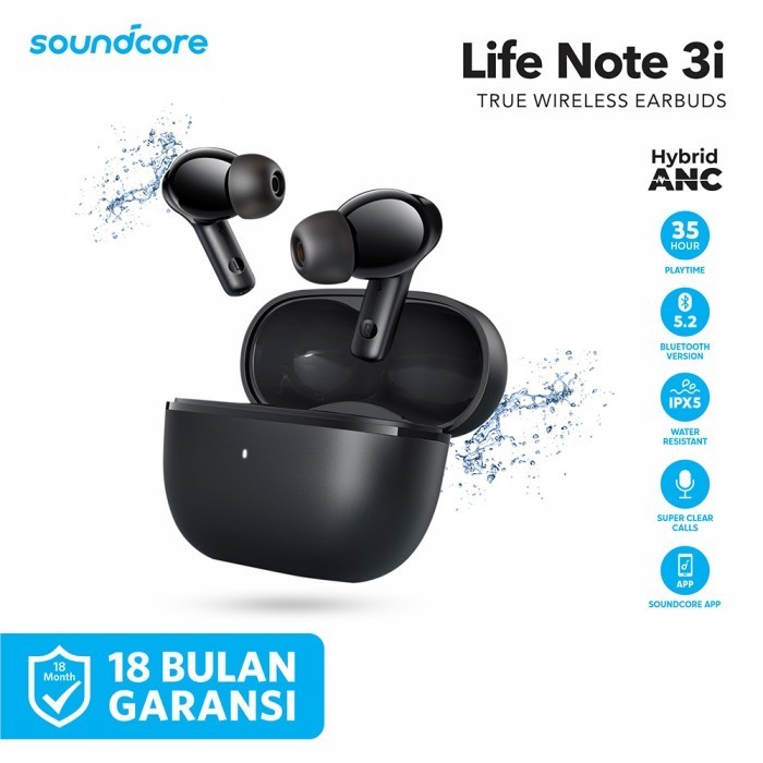 Tws Earbuds Anker Soundcore Life Note 3I - A3983