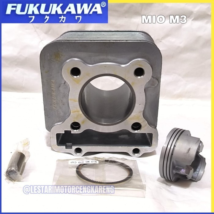 Blok Seher Piston Kit Mio M3 Z S Soul Gt Fino Fi Xride 125 Fukukawa