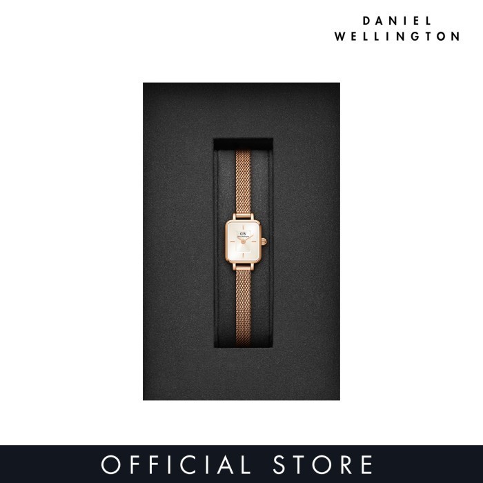 Daniel Wellington Quadro Mini Melrose Rose Gold Champagne Dw00100651