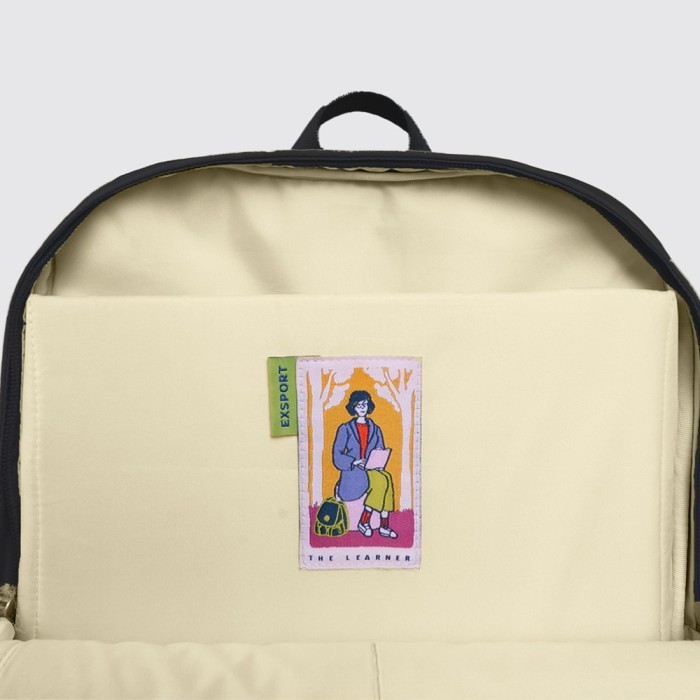 Tas Ransel Exsport Tech Slim Laptop Backpack - Hitam