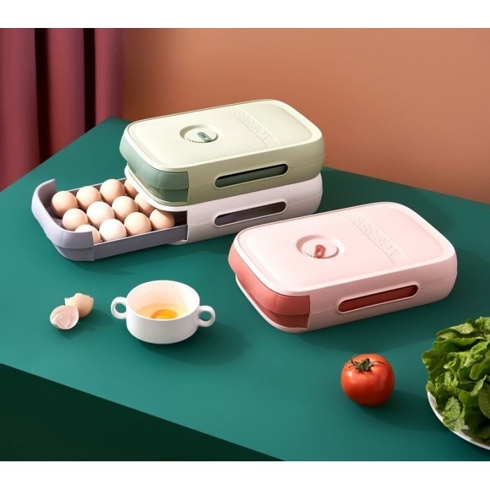 TEMPAT PENYIMPANAN TELUR 6511 LACI SIMPAN TELUR BOX TELUR EGG BOX