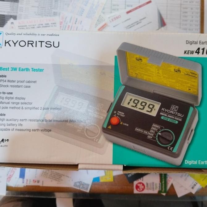 Kyoritsu 4105A Earth Tester / Grounding Tester 4105A Kyoritsu