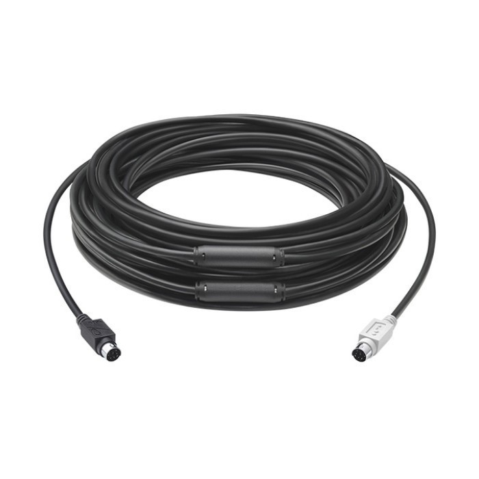 Logitech Group Extended Cable 15M - Kabel Perpanjangan - Garansi Resmi Termurah Terlaris Promo