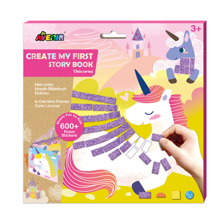 

Mainan Edukasi Avenir Create My First Story Book Unicorns-Ch211590