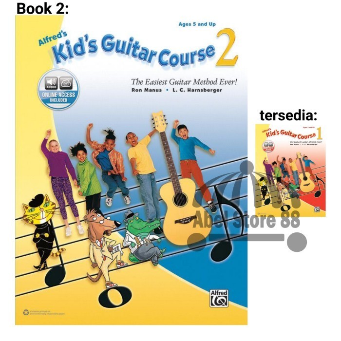 

Alfred'S Kid'S Guitar Course Book 12 - Buku Belajar Gitar Pemula Anak