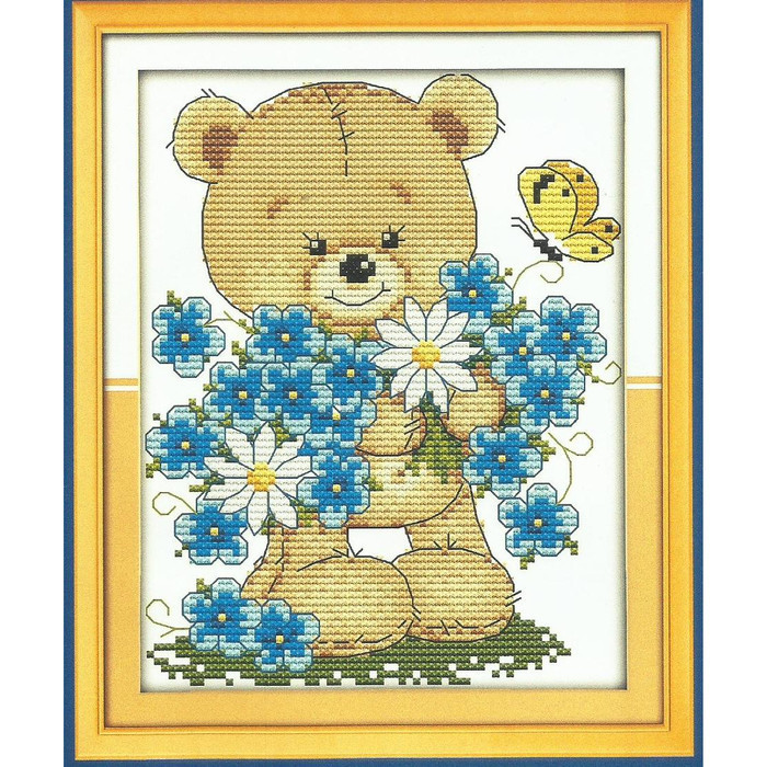 

Paket Kristikcross Stitch Pola Di Kain C414