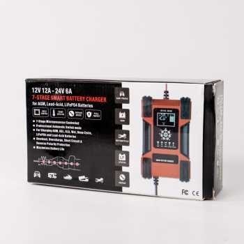 Charger Aki Cas Aki Cas Aki Charger Accu 12V/24V 6-200Ah Charger Ups